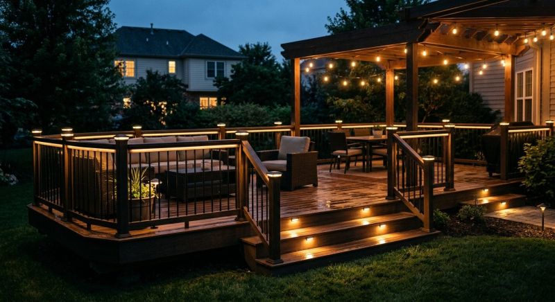 Deck Lights Installation in Overland Park, KS